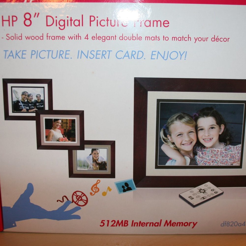 HP 8" Digital Picture Frame - New in Box